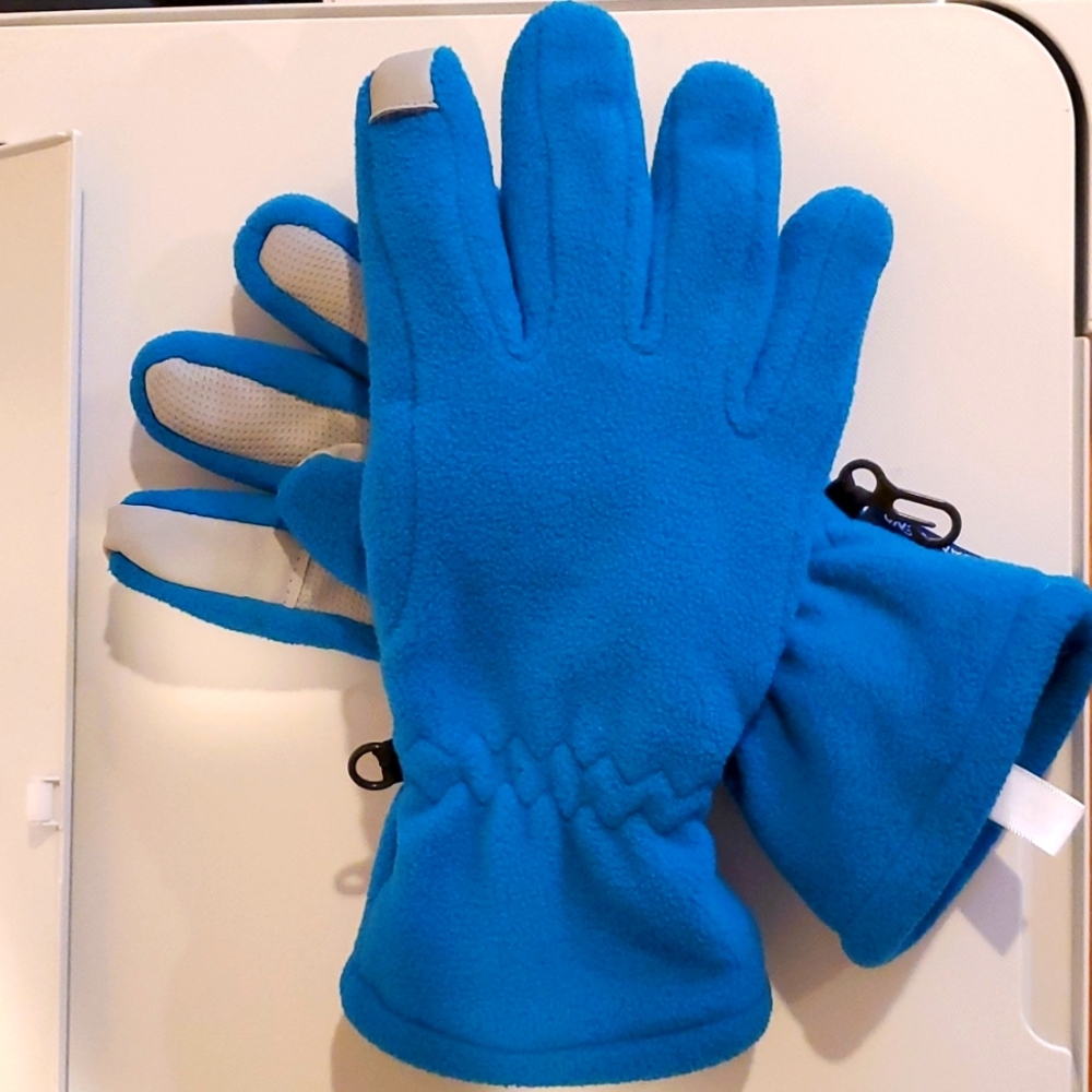 Land's End Kids Fleece Gloves - Size Medium